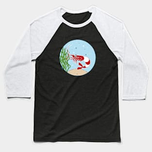 The little red shrimp Baseball T-Shirt